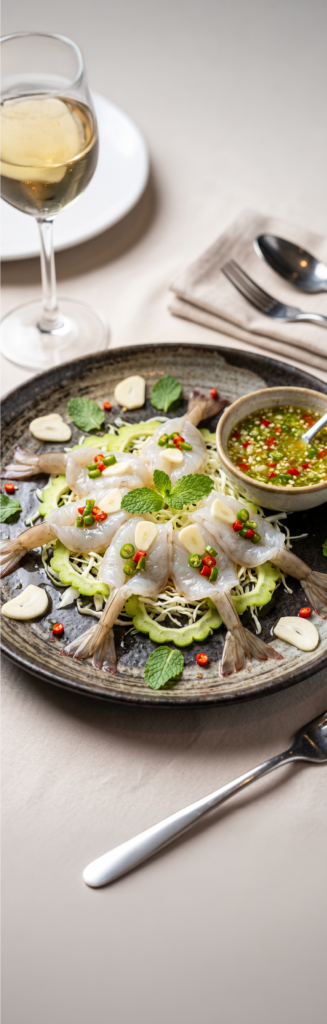 กุ้งแช่น้ำปลา